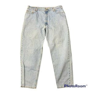 Vintage Levi's 560 Loose Fit Tapered Leg Red Tag Light Blue Jeans Men’s Size 42